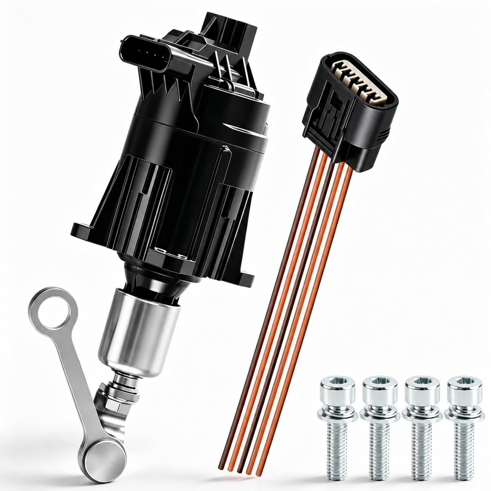 FUSCH Electronic Turbo Wastegate Actuator, Turbocharger Solenoid Valve Compatible with Honda Civic CR-V Accord 1.5 VTEC Turbo Replace#: 189005AAA01 K6T52372 49373-07011