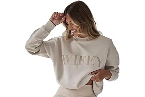 Oversized Wifey Statement Sweatshirt