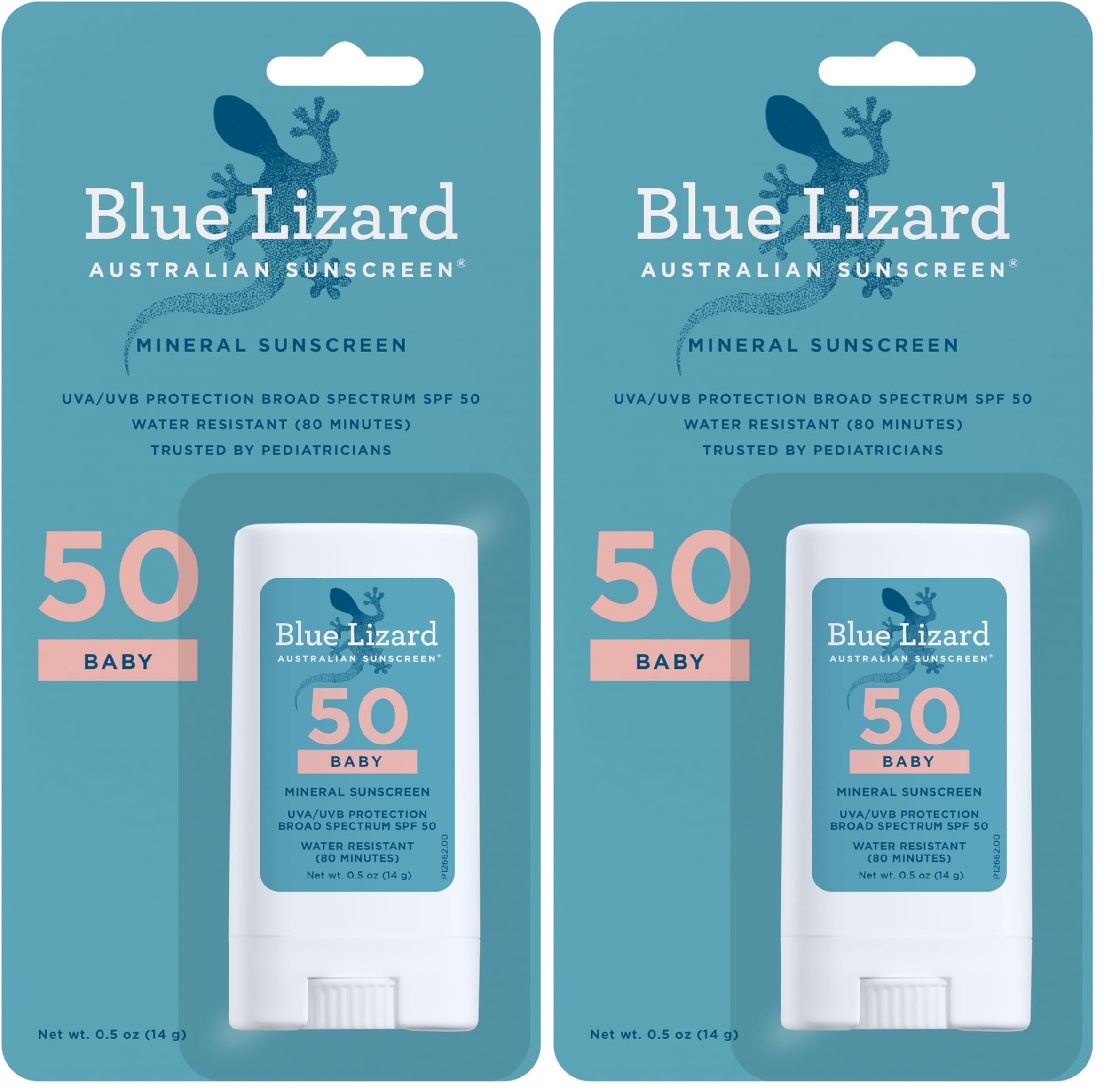Blue Lizard Baby SPF 50 2pk