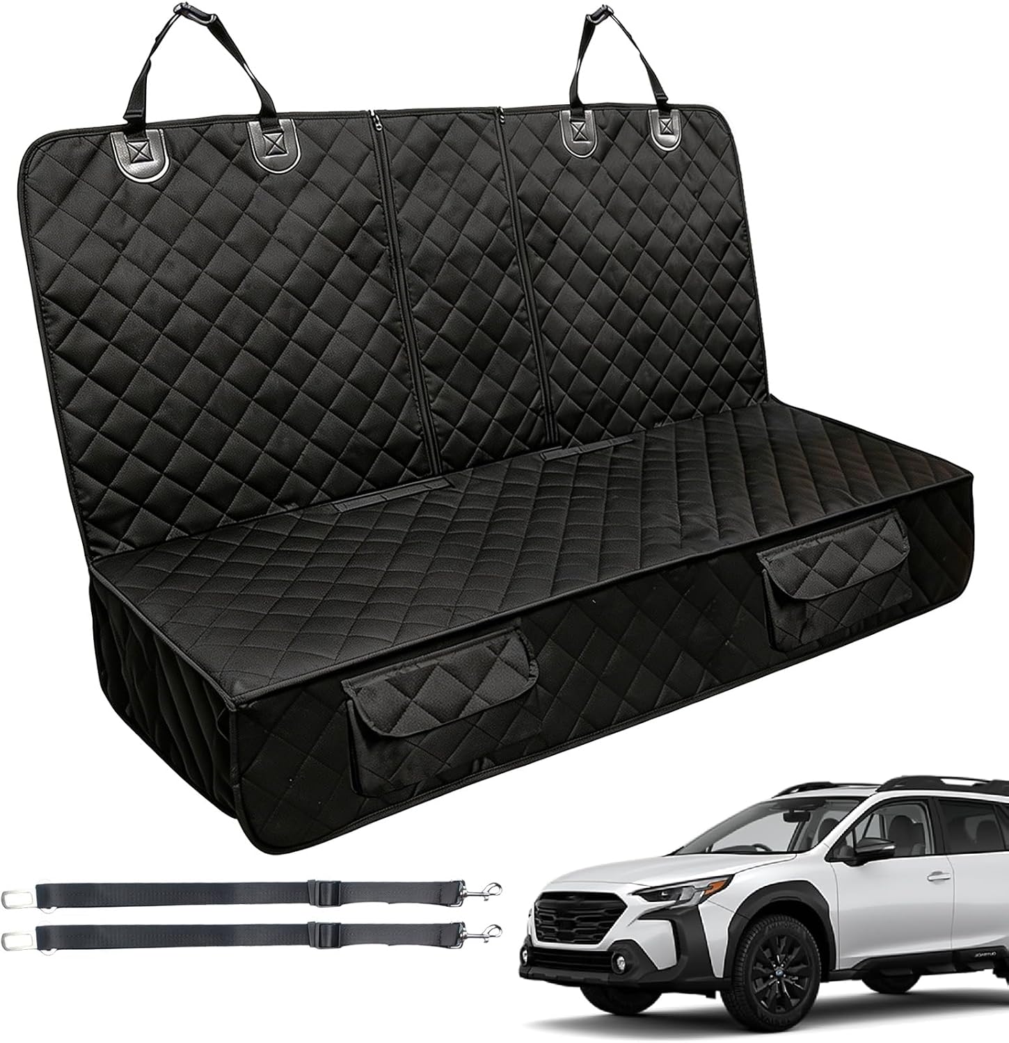 Dog Car Back Seat Cover for Subaru Outback Crosstrek Forester Ascent