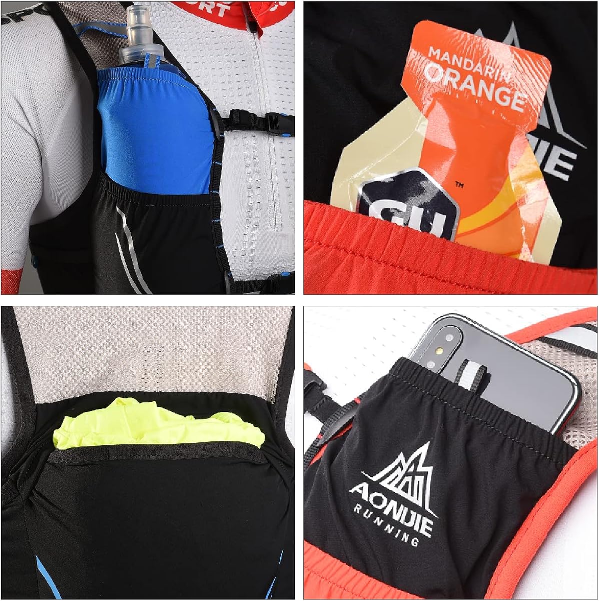 TRIWONDER Hydration Vest Trail Running Backpack Hydration Pack Marathon Vest Water Backpack