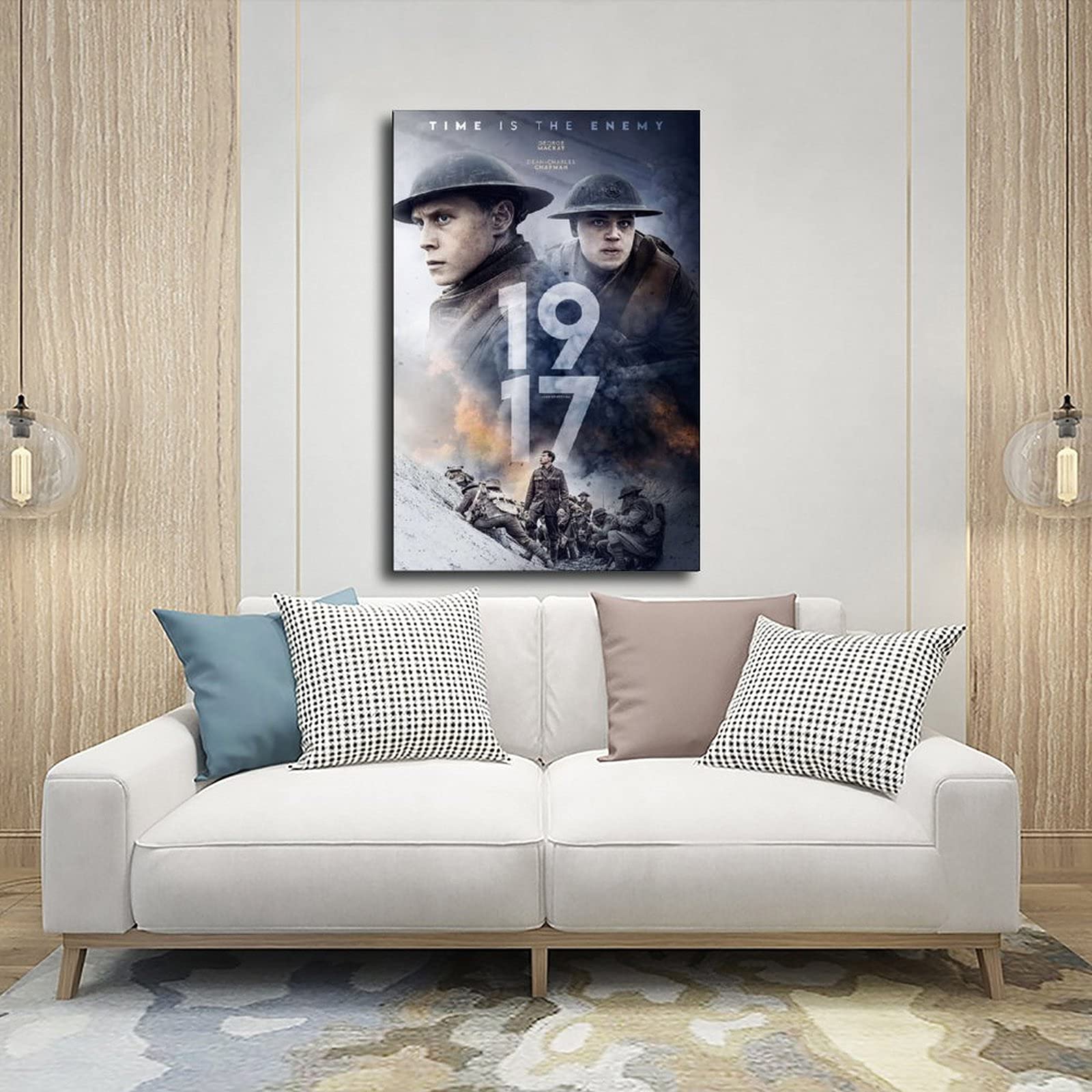 Affiche décorative Harmonic Photo Art – Toile murale moderne en noir, blanc et beige