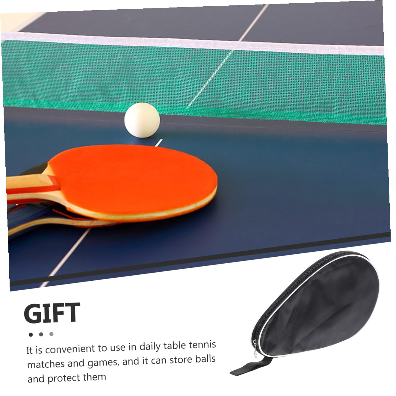 Kisangel Borsa Da Pong Racchetta Racchetta Custodia Per Racchetta Da Pong Custodia Portatile Per Pong Organizer Riutilizzabile Borsa Pratica Per Organizzare Lo Sport