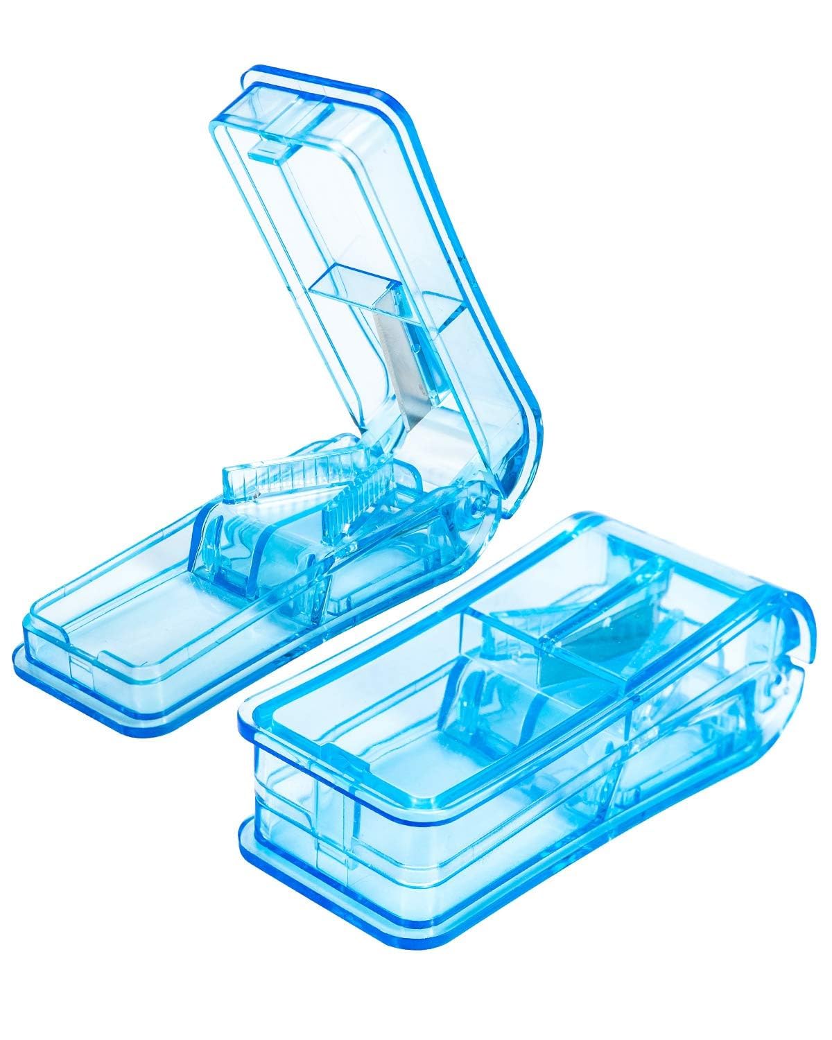 2PCS Pill Cutter, Professional Pill Splitter for Cutting Small Pills or Large Pills in Half-image-21
