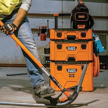 Klein Tools 54816MB MODbox Multi-Hooks, Modular Tool Storage System Side Mounting Accessory, Easy One-Handed Attachment, Versatile Hanging