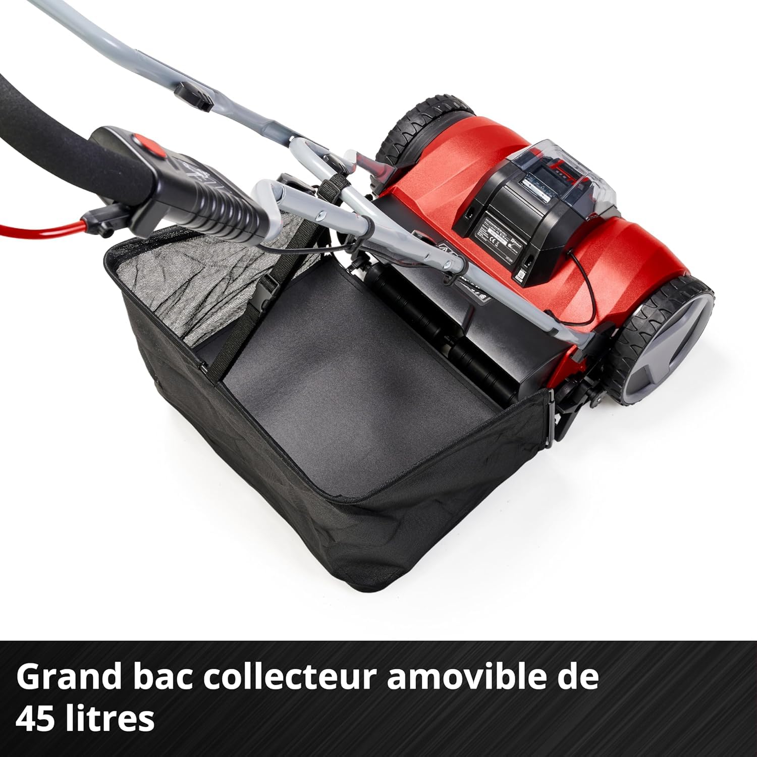 Einhell Tondeuse à Gazon Manuelle sans Fil GE-HM 18/38 Li - Solo Power X-Change (18V, axe de Coupe sur roulement à Billes avec 5 Lames) Livré sans Batterie ni Chargeur