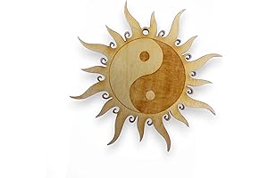 Yin Yang Ornament: A Harmonious Blend of Light and Shadow