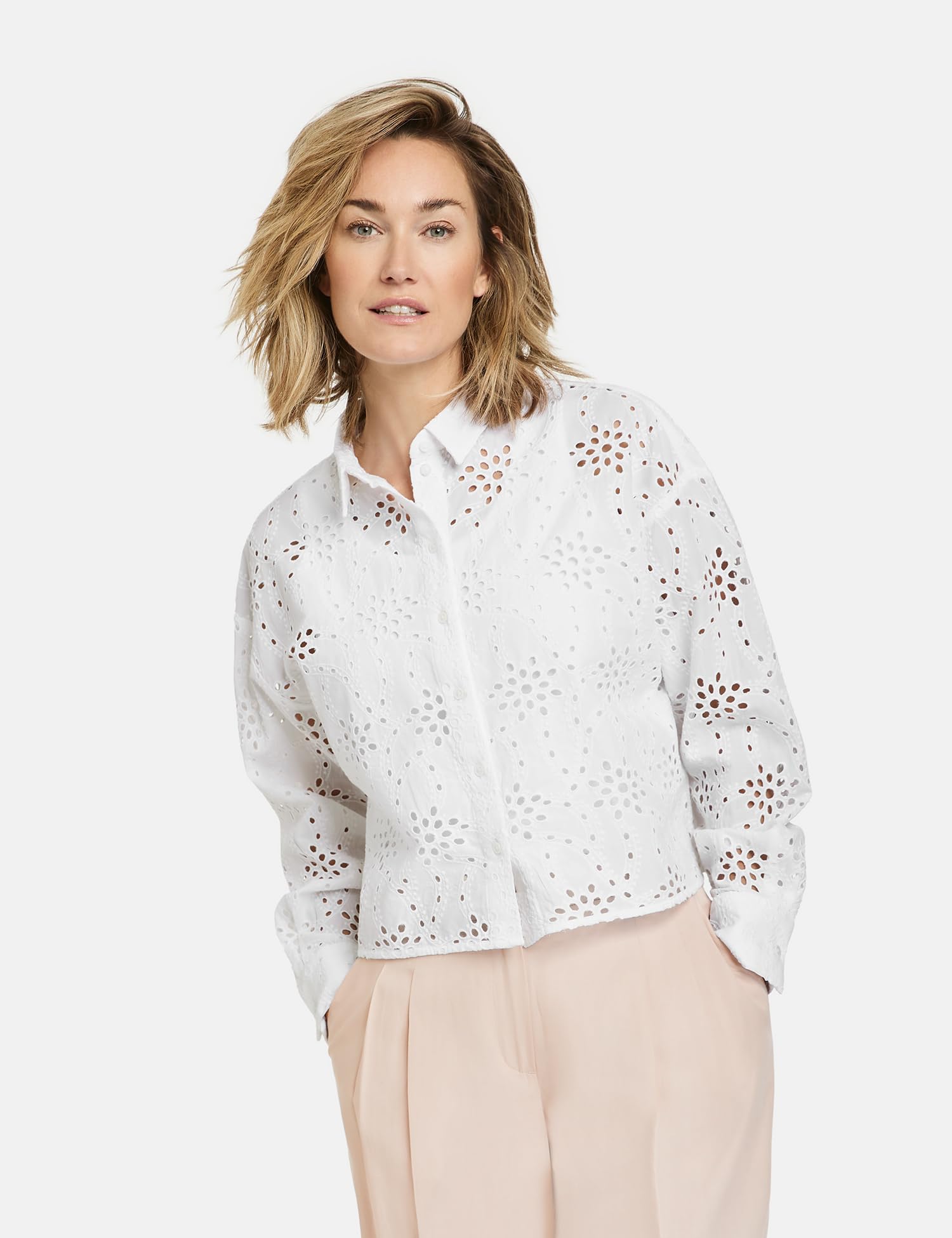 Gerry Weber Bluzka damska, biały/biały, 38