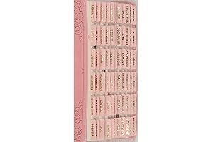 Amplified Study Bible for Women - Pink Leather Bible Tabs