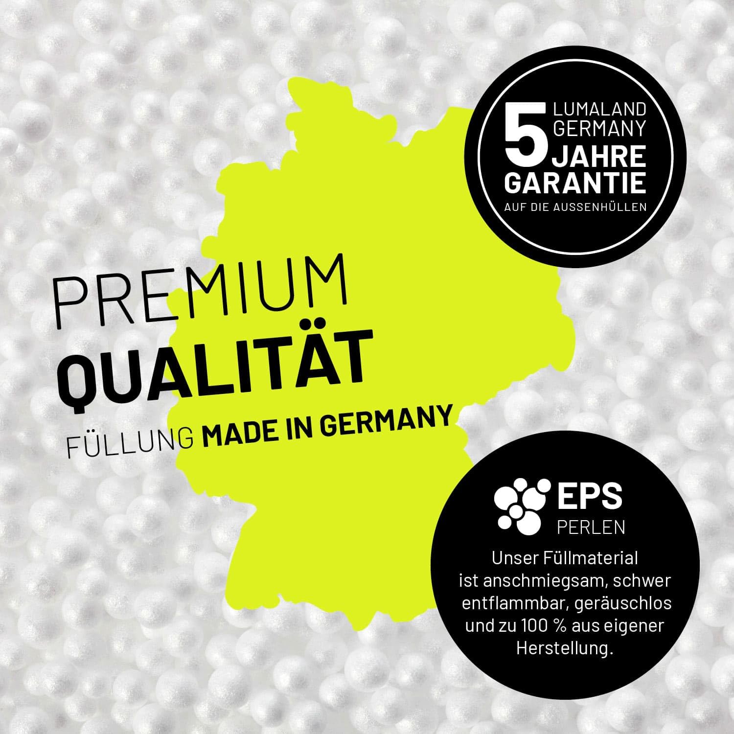 Lumaland Sitzsack Luxury XL Plus 85x65cm | Microvelours Beanbag mit extra weichem & robustem Stoff | Für Erwachsene & Kinder| Ideal geeignet für Kinderzimmer | Sessel & Stuhl Bean Bag [Türkis]