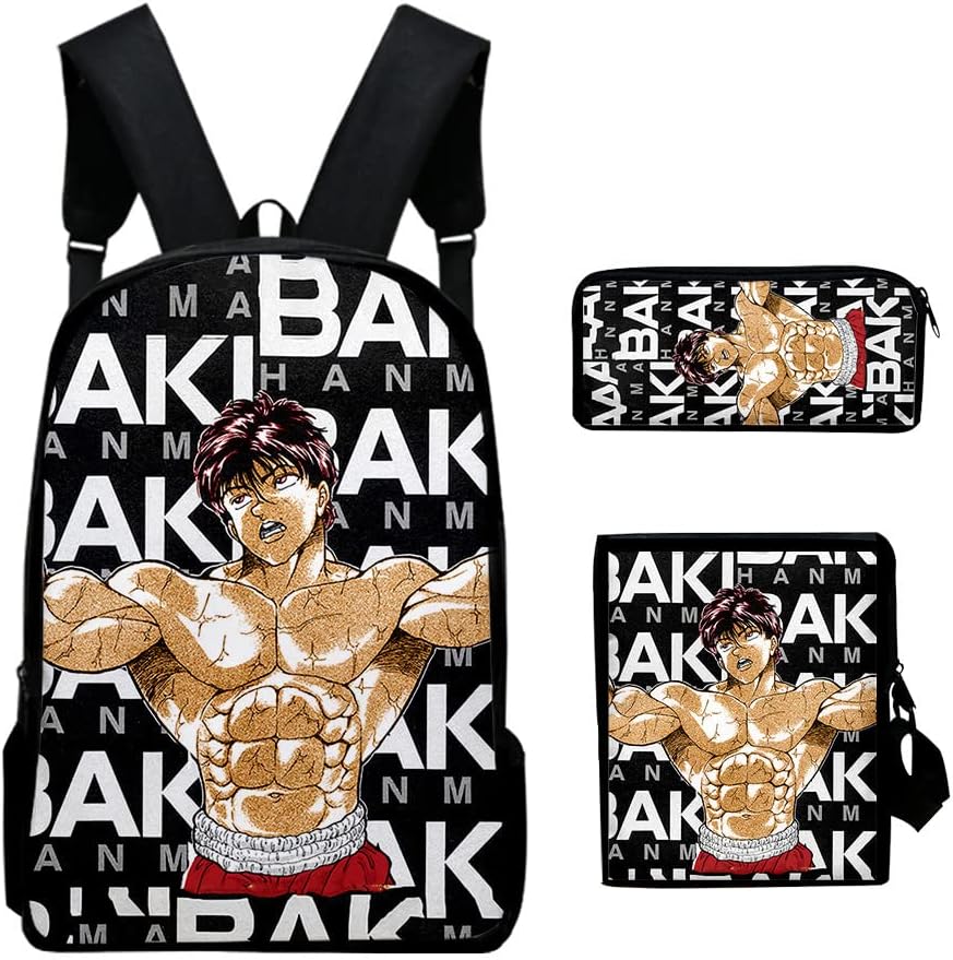 Anime Baki The Grappler Mochila Baki Hanma Mochilas El Salvador