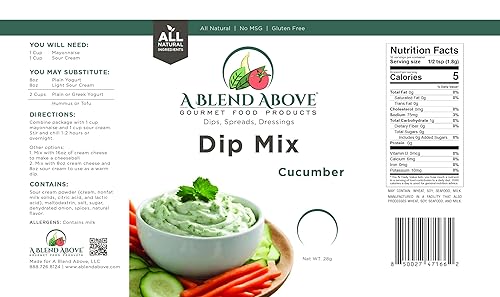 Miniatura 18 de A Blend Above - Mezcla de salsa de queso de cerveza, 1 oz, (paquete de 3), sin gluten, sin MSG, todo natural, sin conservantes, inmersión