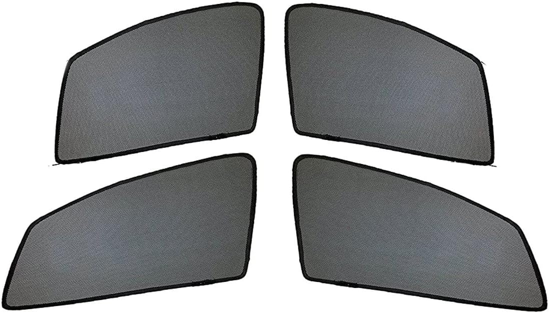 AUTOFACT Window Sun Shades for Hyundai Xcent Set of 4 with