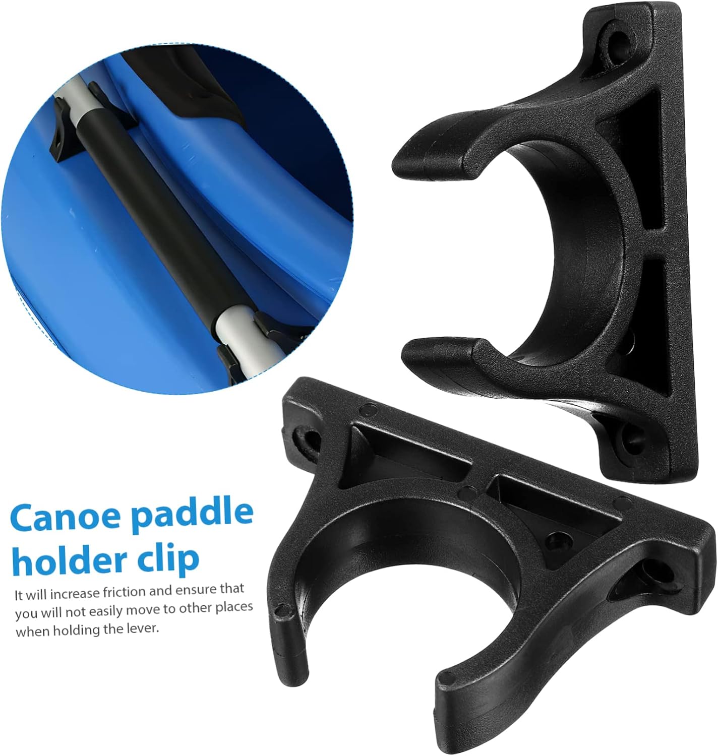 4pcs Kayak Paddle Holder Boat Paddle Clip Accessories Grip Holder for Kayaks
