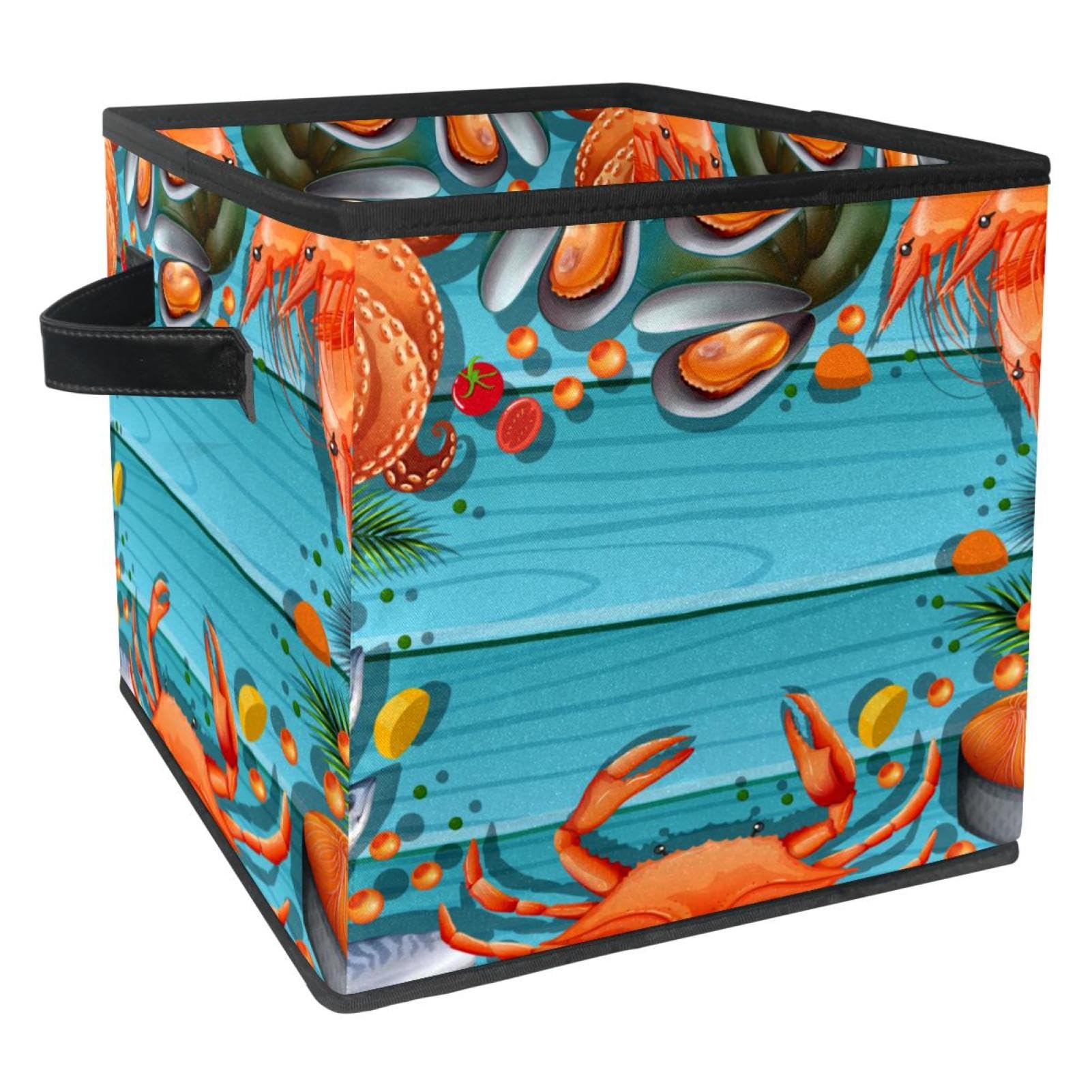 Boîte de rangement pliable pour jouets livres vêtements placard et maison