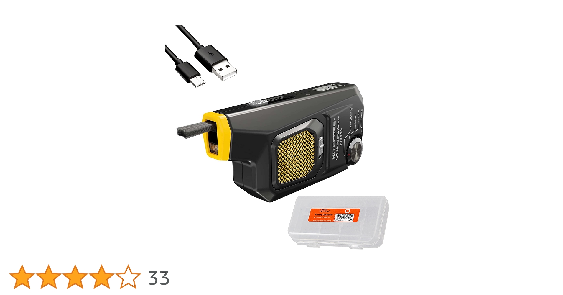 Amazon.co.jp: Nitecore BlowerBaby BB2 USB-C 充電式電子エア
