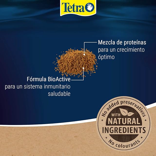 Foto 4 de 8 de TetraMin Mini Granules Alimento para peces ornamentales pequeños, 100 ml