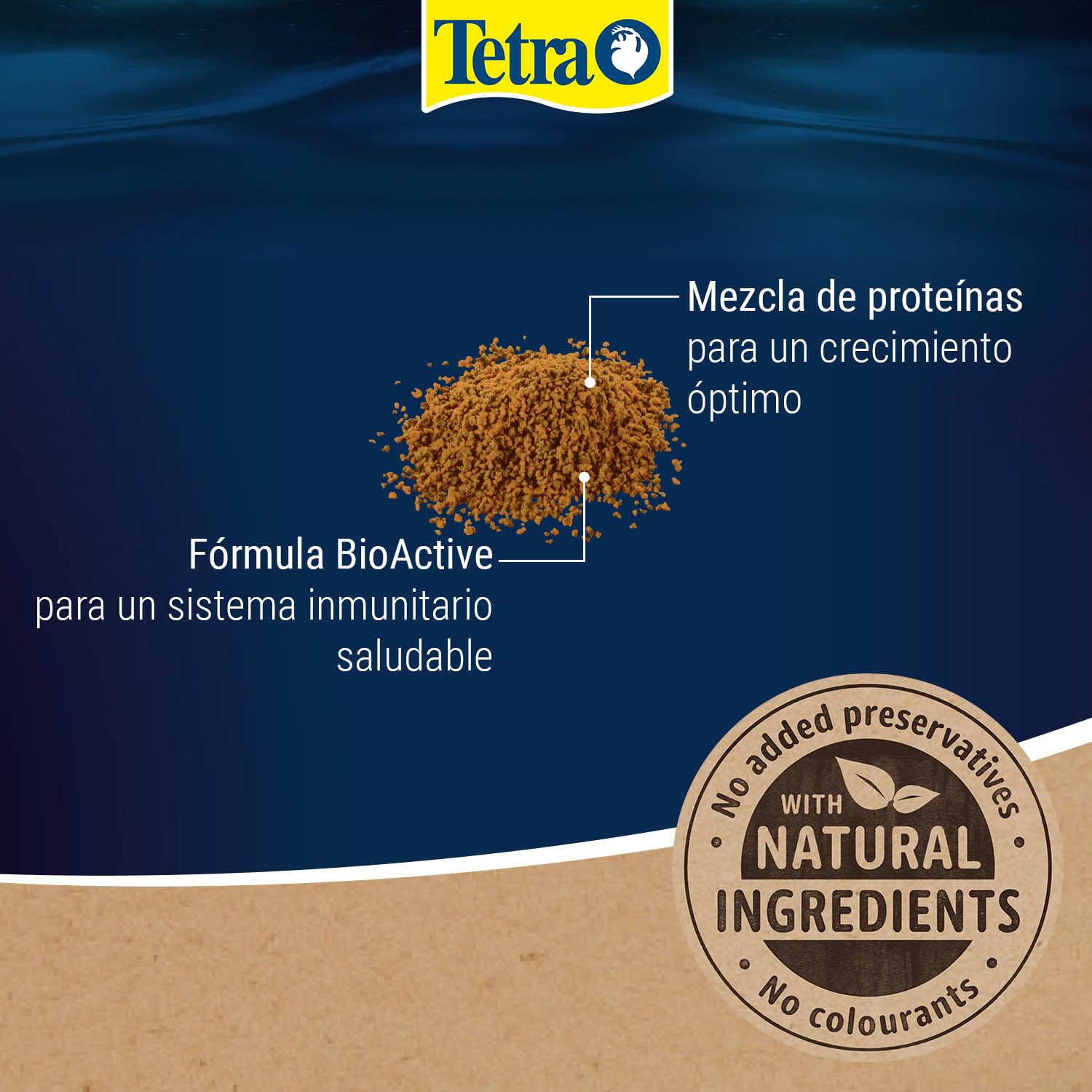 TetraMin Mini Granules - alimento en forma de gránulos de grano fino para los peces ornamentales más pequeños , mezcla equilibrada para peces sanos y agua clara, lata de 100 ml