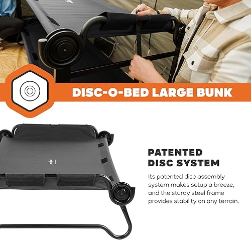 Miniatura 3 de Catre Disc-O-Bed grande con organizadores