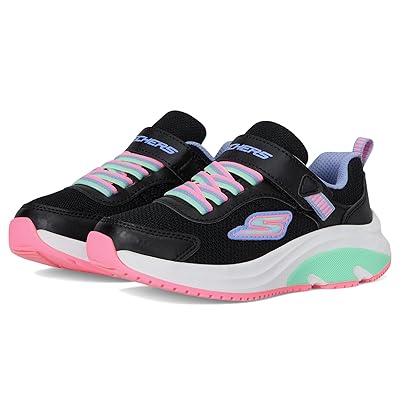 SKECHERS KIDS Skechers Elite Sport Tempo Speed Seeker 303888L (Little Kid/Big Kid) Girls Shoes Black/Multi 1