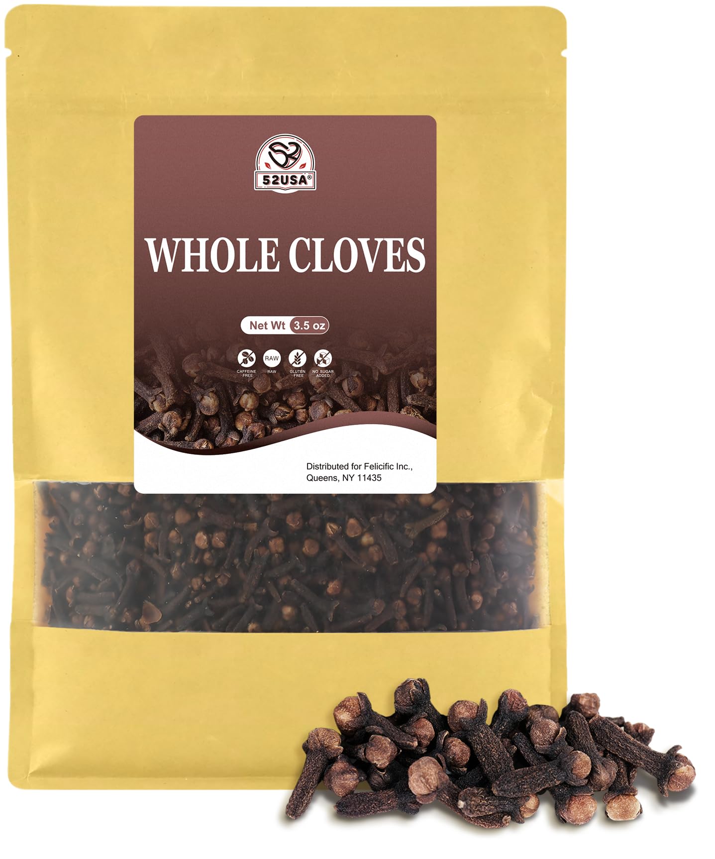 52usa Clous de girofle entiers 3,5 oz par sac