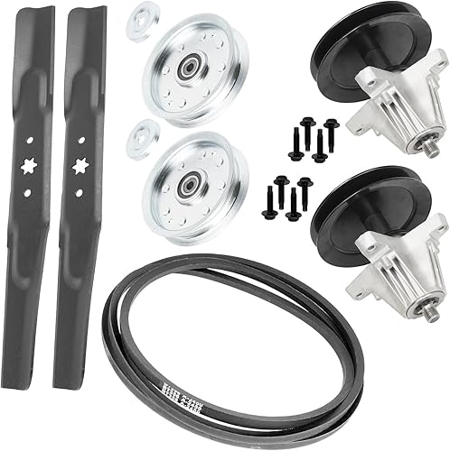 Pieza de repuesto OEM para kit de polea de correa de hoja de husillo de cubierta de 42 pulgadas para Troy Bilt LT4200 2012-2014 42" Índice de