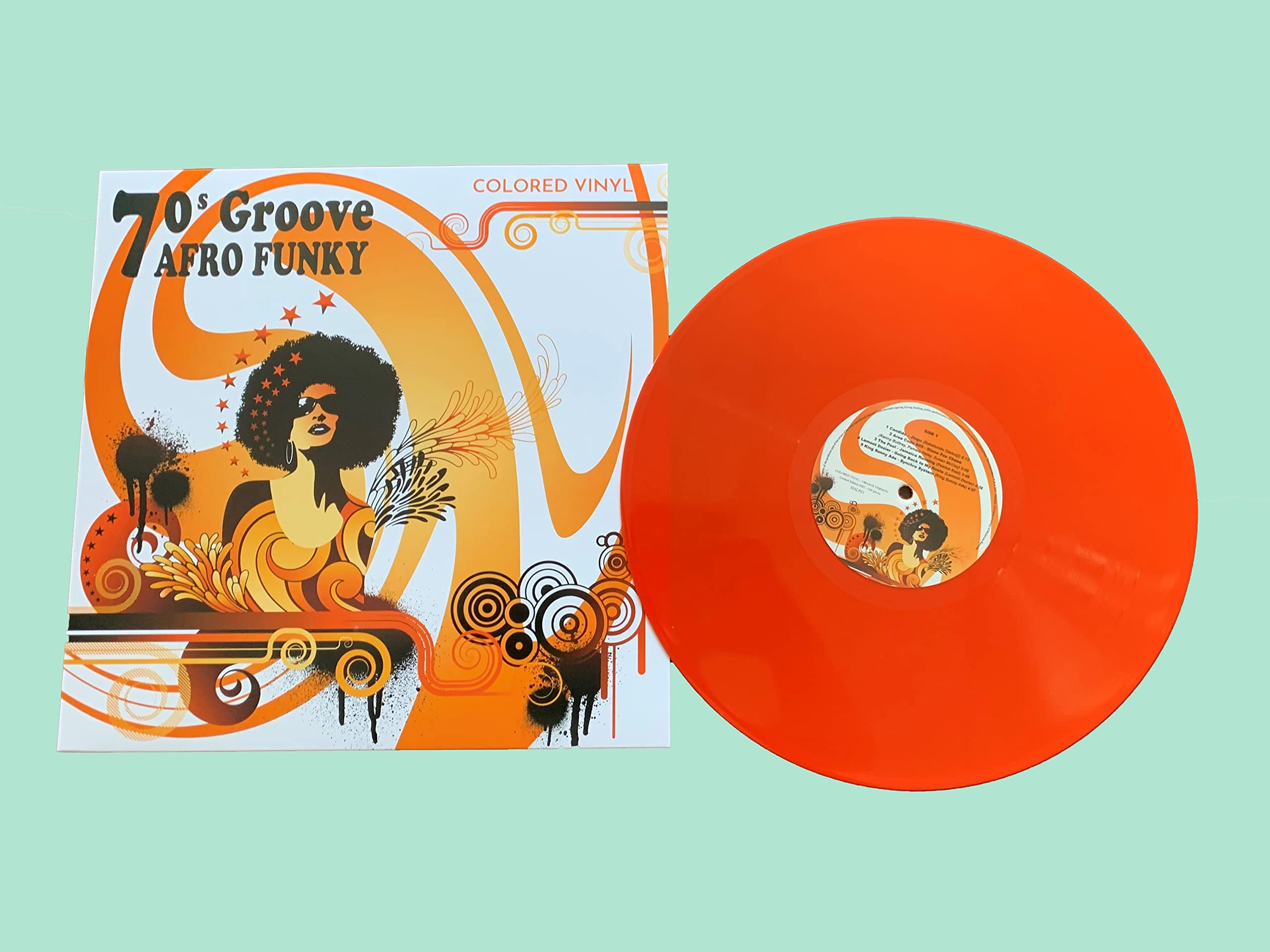 70s Groove: Afro Funky de color Naranja - Lamont Dozier, Candido, Claudia Barry, Música y Grandes Éxitos de los 70s