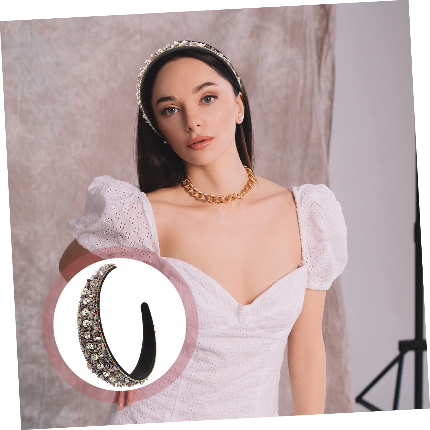 Didiseaon 3pezzi Cerchietto Per Donne Fascia Stile Boho Per Matrimonio e Accessorio Moda Versatile Per Occasione