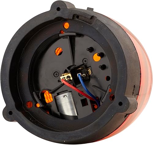 Miniatura 3 de HELLA 007337001 KL Rotafix - Luz de advertencia de baliza de montaje fijo, patrones giratorios, 12 V, ámbar