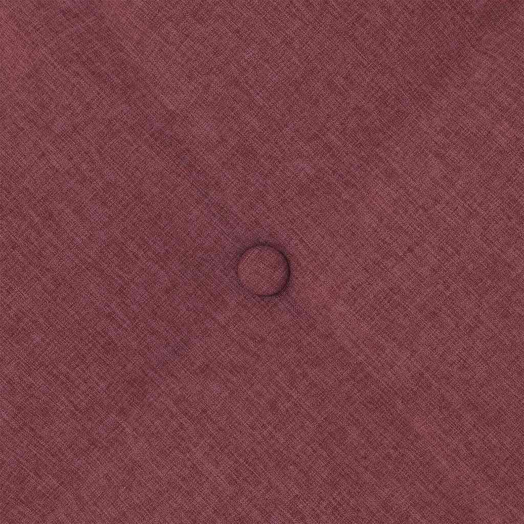 Cojín para el respaldo, color rojo vino, 100 x 19 x 50 cm, con funda de tela suave, diseño moderno, cremallera extraíble, lavable, cojín de sofá para salón, dormitorio, oficina