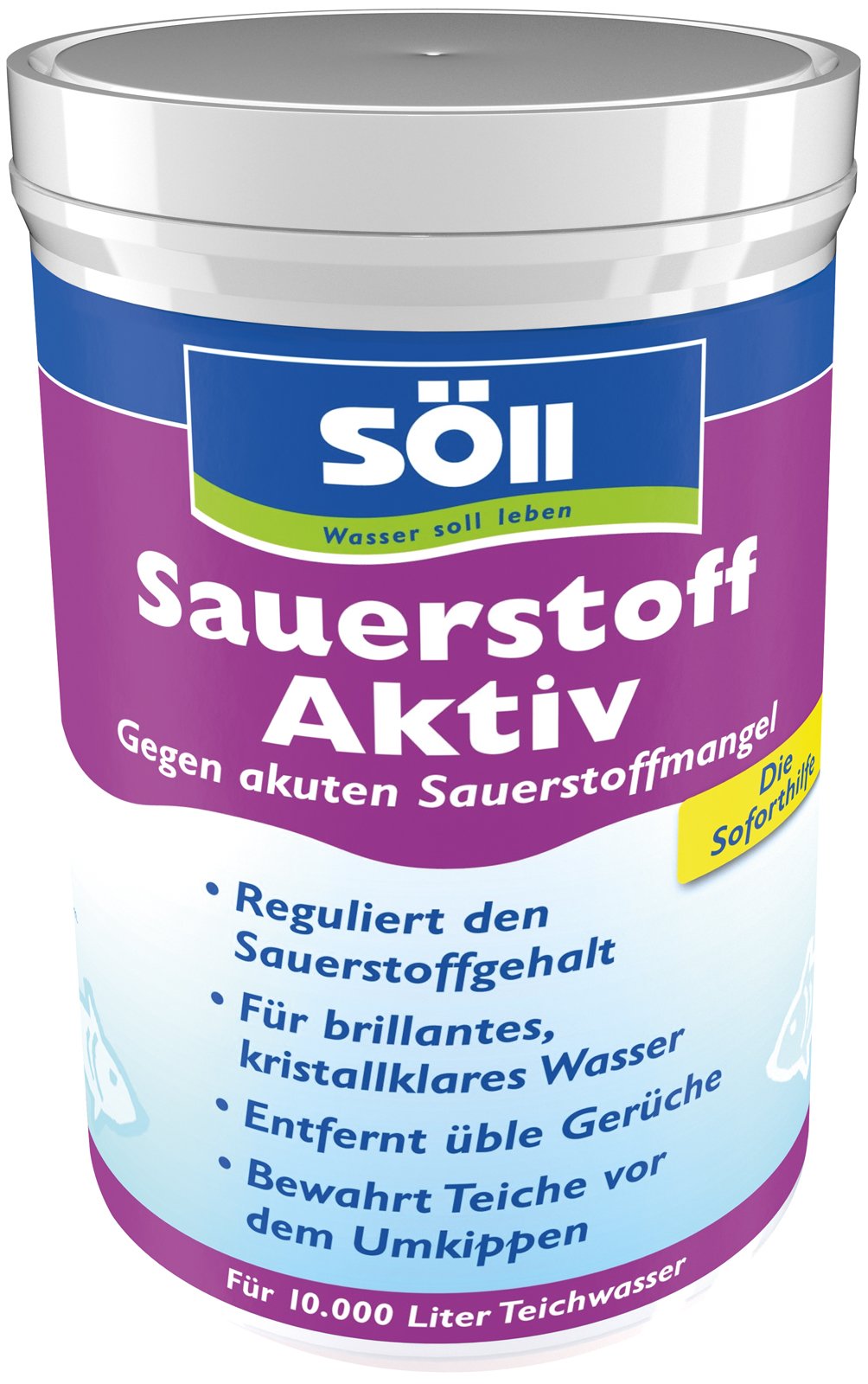 Söll SauerstoffAktiv 1 kg Teichpflegemittel gegen Sauerstoffmangel und Gerüche