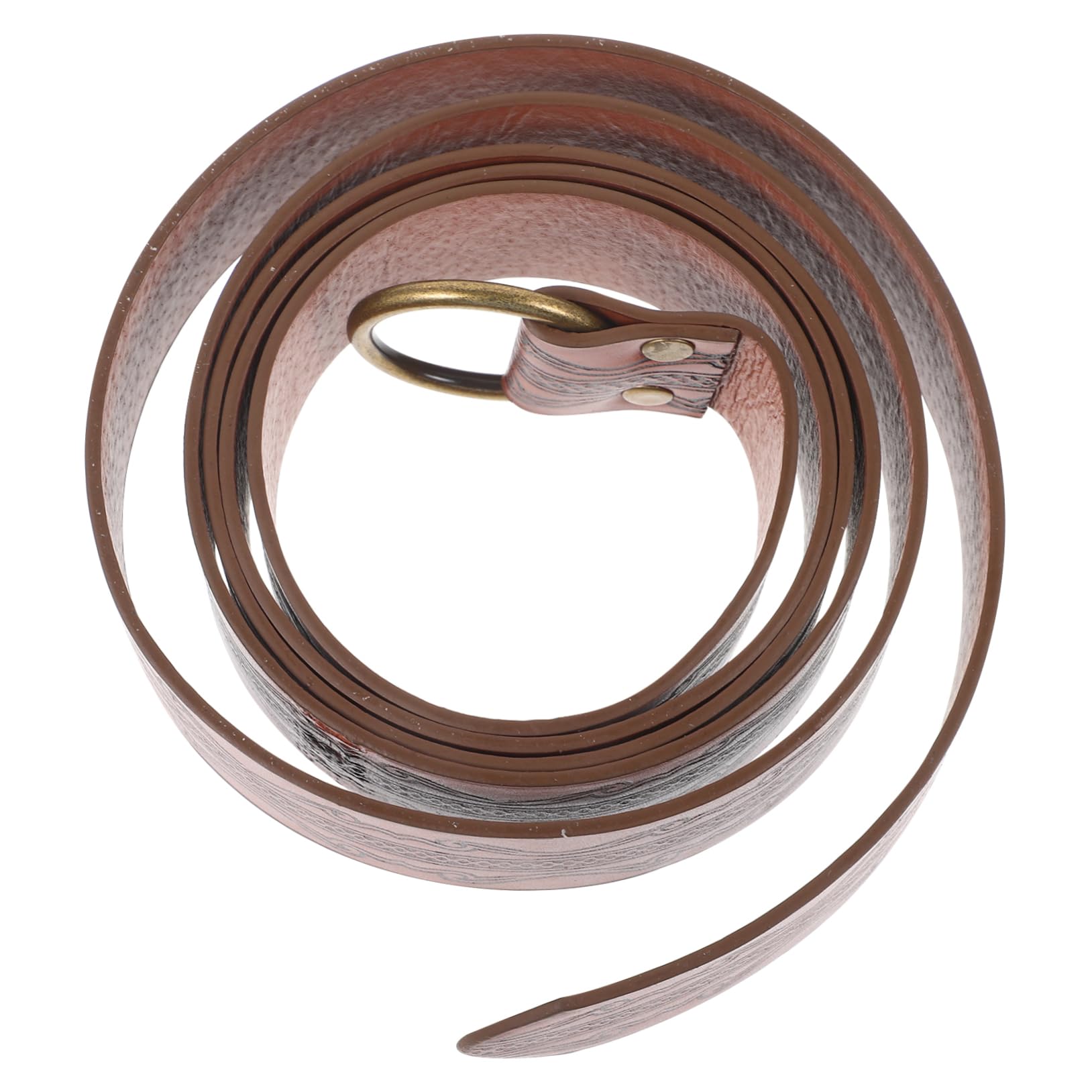 PRETYZOOM Renaissance Knight Belt Men's Waist Belt Vintage Viking Cosplay Accessory Dark Brown