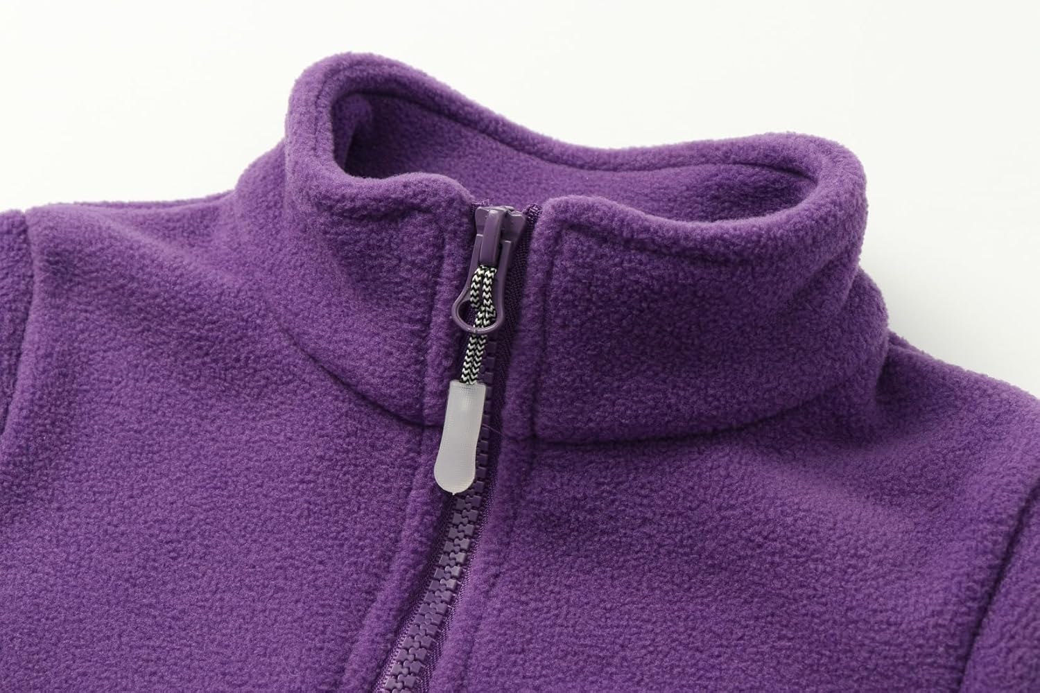 Mud Kingdom Boys Girls Quarter Zip Sweatshirt Polar Fleece Long Sleeve Shirts Mock Neck Fall Pullover Tops - Image 2