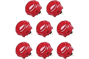 8 pcs OBSF-30 Original Push Button 30mm for Arcade Jamma Video Game...