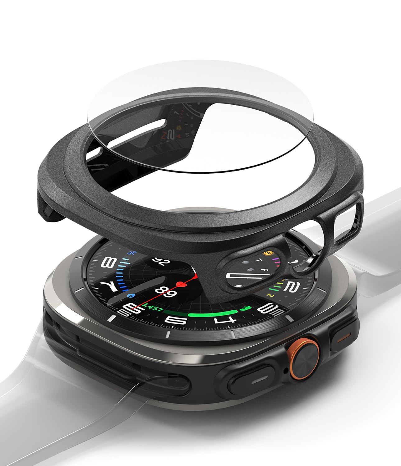 新品 保証 予備ベルトガラスカバー2個付 Samsung Galaxy Watch Ultra