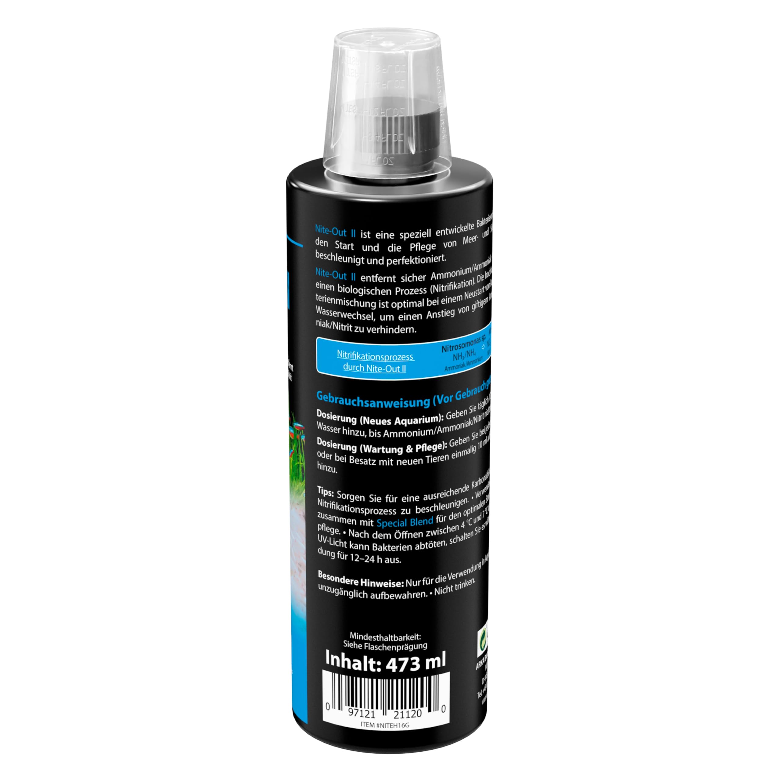 Microbe-Lift SBHNITEH16 Kit de démarrage pour Aquarium, mélange spécial et Nite-Out II, 2X 473ml, L, 946 g