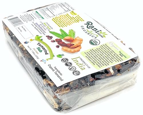 Miniatura 3 de Rani - Losas de tamarindo orgánico (losas Imli) de 7 onzas (7.05 oz) ~ totalmente naturales | Sin azúcar añadida | Veganas | Sin gluten | Sin OMG |