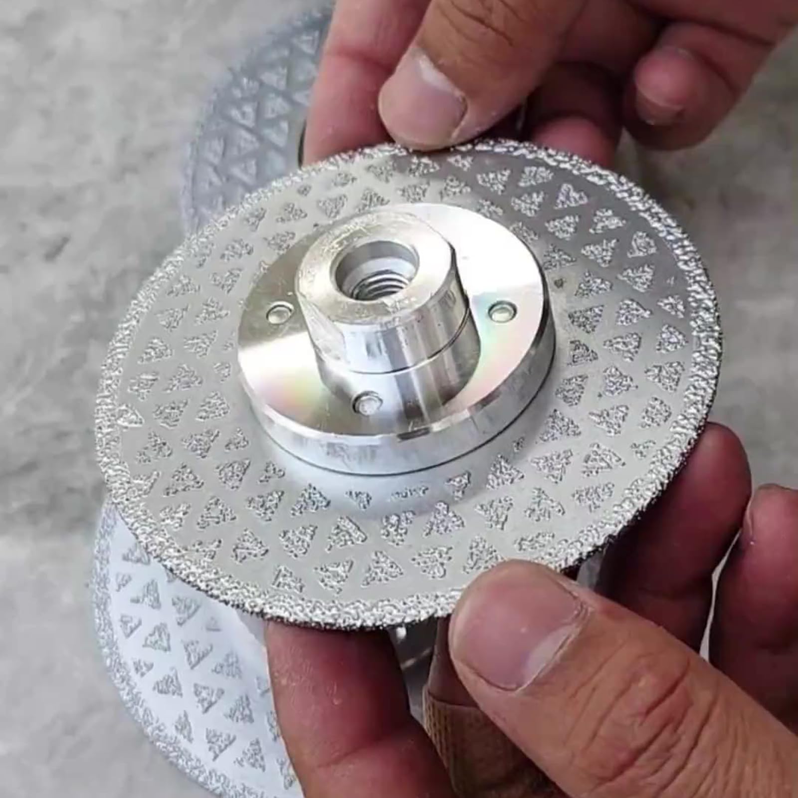 Dischi per smerigliatrice in metallo per cortar da 6,3 pollici 5 pezzi per rettifica marmo quarzo pietra artificiale e altre pietre varie leghe metalliche muro di cemento ristrutturazione pavimento