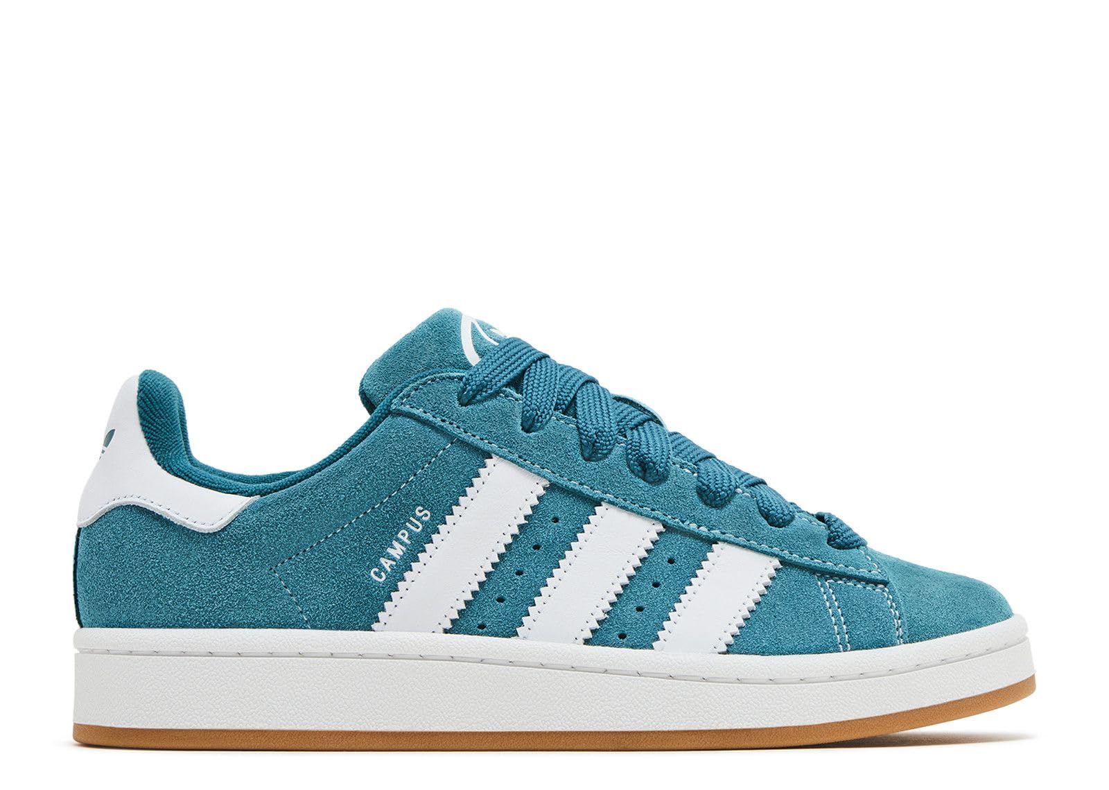 adidas Campus 00s Men's Sneakers, Legacy Teal/Cloud White/Gum, Size 5