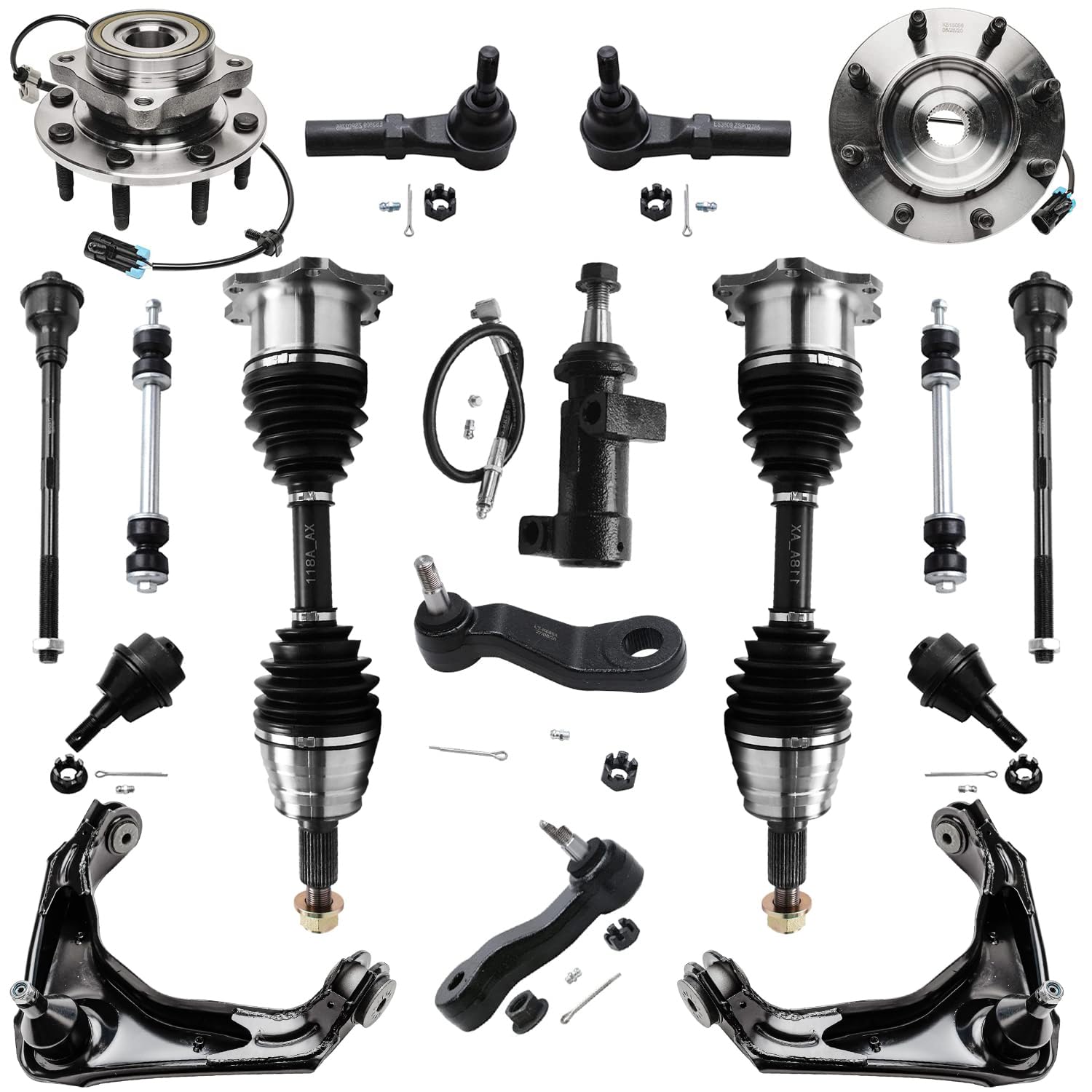 Buy Detroit Axle 4WD Front End Kit for Chevy GMC Silverado Sierra