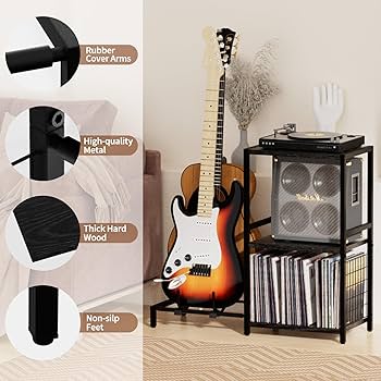 レコードスタンド MAX Turntable Stand MAX Turntable Stand with Shelves | Symbol Audio