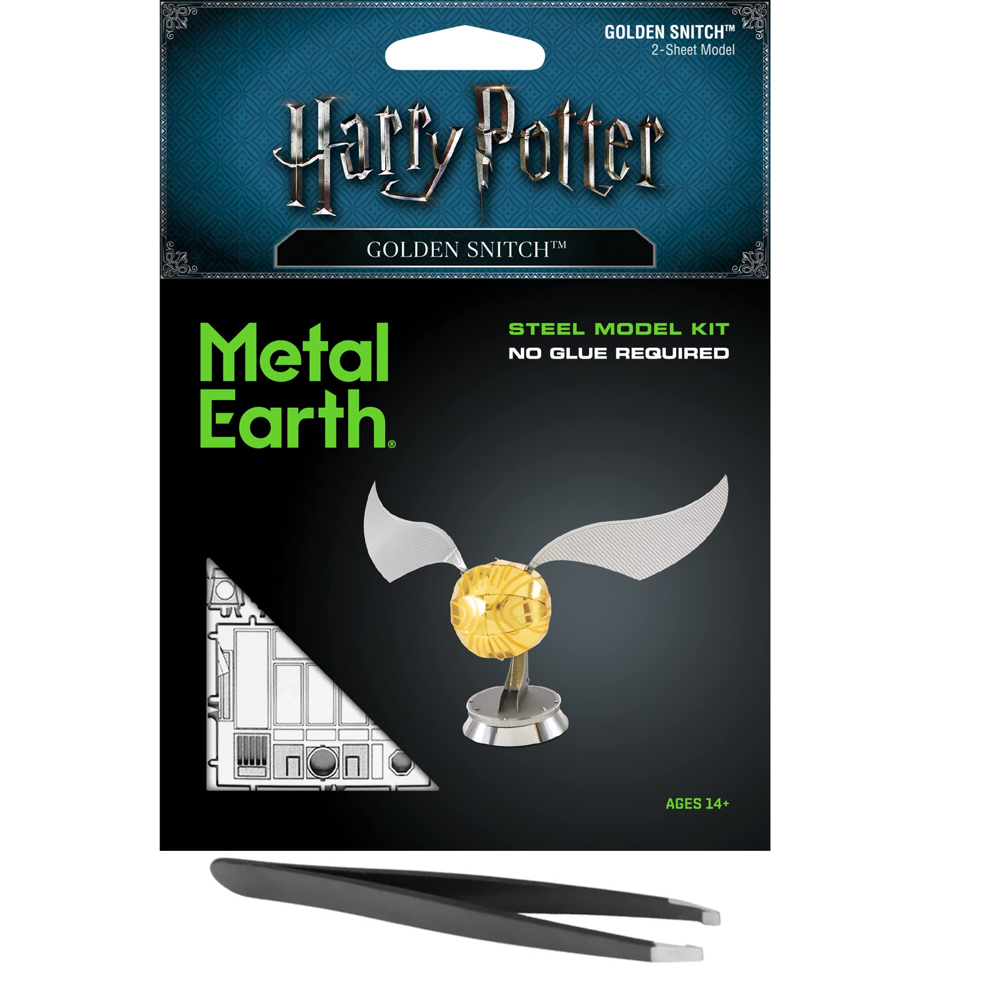Kit de modèle 3D en métal Harry Potter assembler facilement avec pince incluse - 8