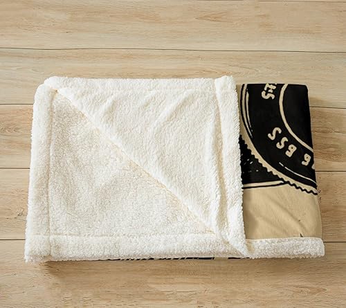 Miniatura 3 de Manta de franela para cámara retro, con diseño de flores rojas para decoración de habitaciones, tamaño doble (59.8 x 78.7 in)