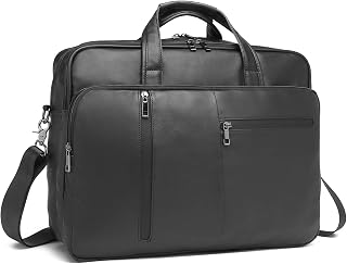 Laptop Bag 17.3 Inch, Men's Messenger Bag Laptop Briefcase Work Bag Satchel Handbag Shoulder Bag Crossbody Bags