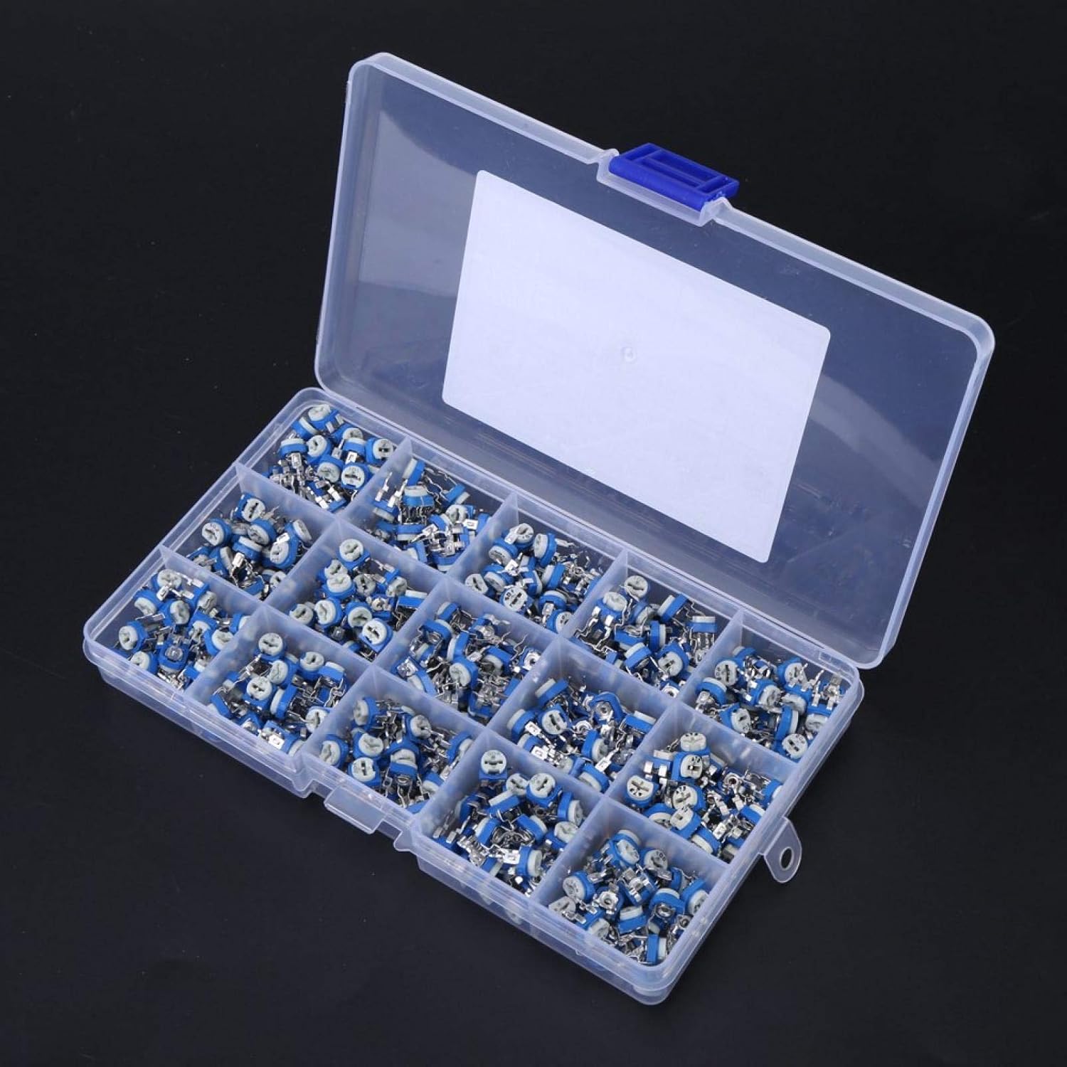 375Pcs Potentiometer Variable Resistors 15 Values Variable Resistor