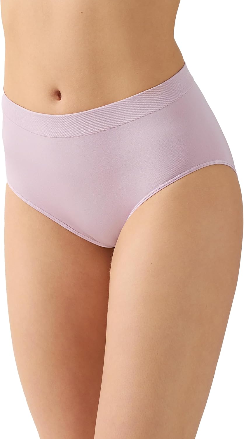 Wacoal Women's B-Smooth Seamless Full Coverage Brief Panty, 838175 Underwear, Keepsake Lilac, Medium - Image 3