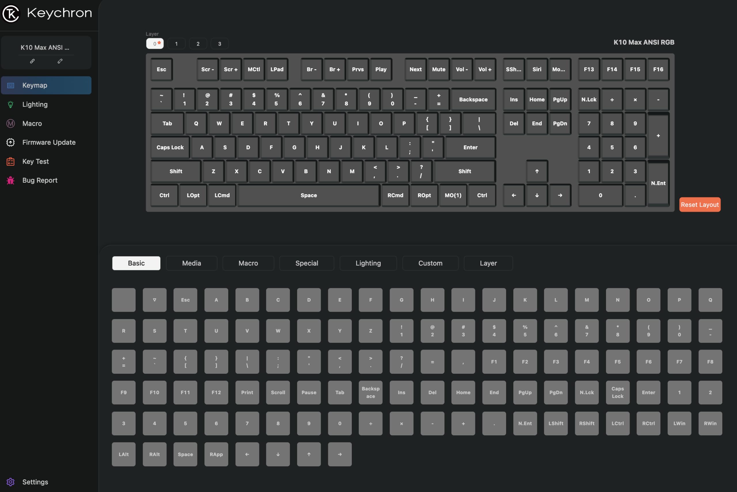Keychron K10 Max – Tastiera Meccanica Wireless 100% ISO-IT con QMK, 2.4GHz, Bluetooth 5.1, Hot-Swap, RGB, Keycaps PBT e Switch Super Red [Immagine UK-ISO]