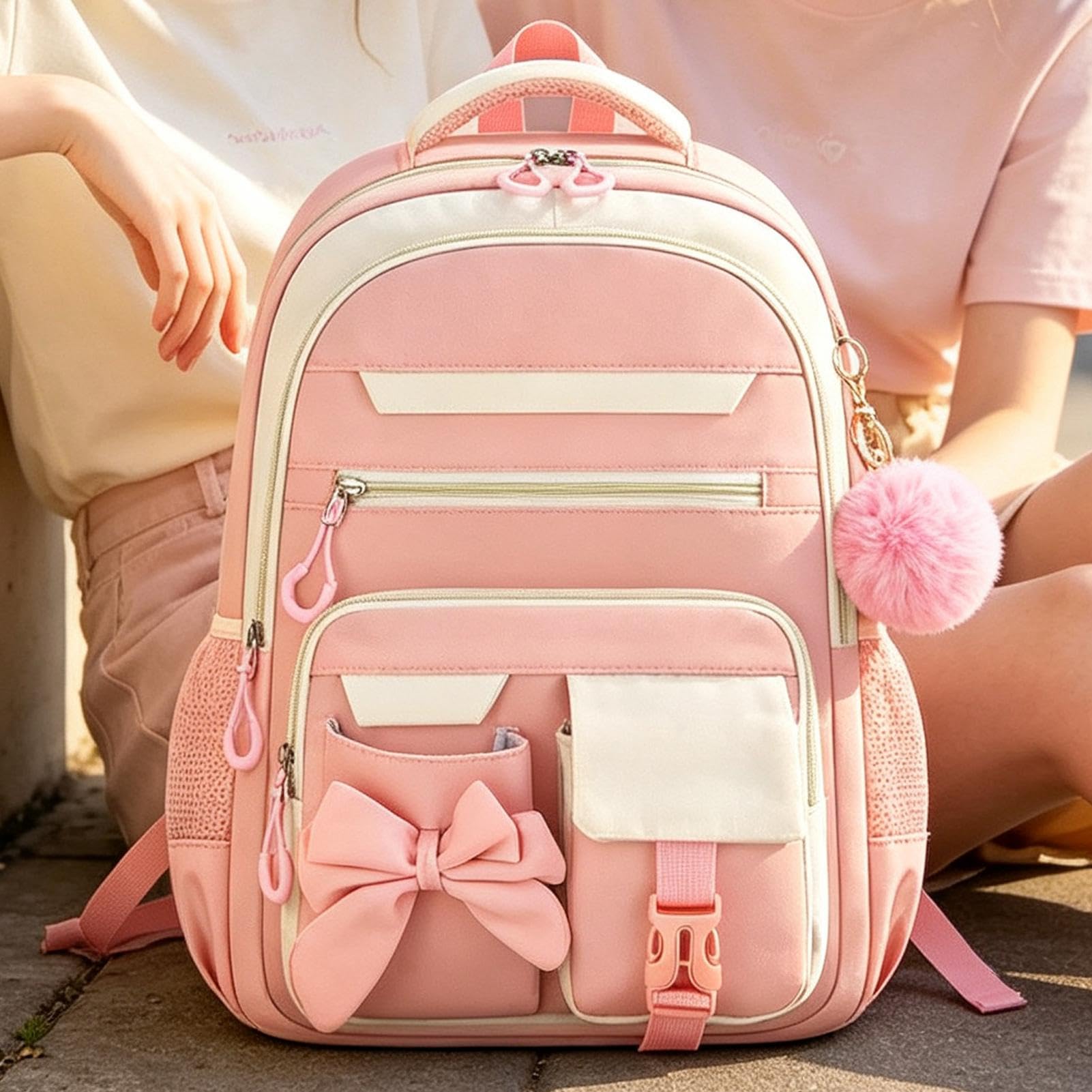 Zaino Per Bambini Zaino da Viaggio Impermeabile Grande Capacità Multi-Tasca | Borsa per libri scolastica Studenti Elementari, Prescolari, Medie, Ragazzi, Ragazze, Tenns