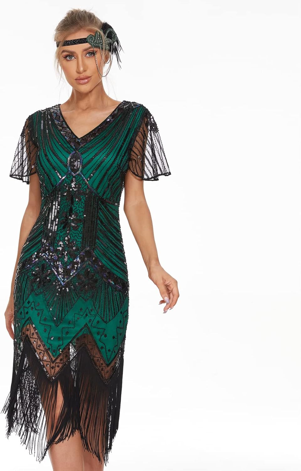 1920s Dresses for Women Flapper Dress Gatsby Dresses for Women Roaring 20's Dress - Image 5