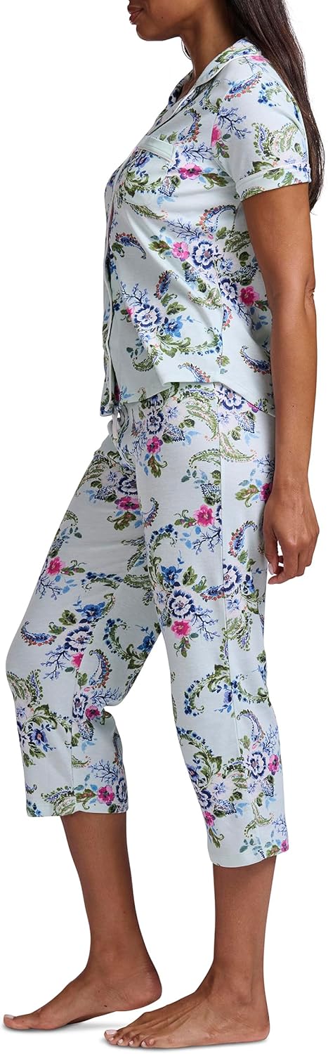 Karen Neuburger womens Capri Girlfriend Pajama Set - Image 4
